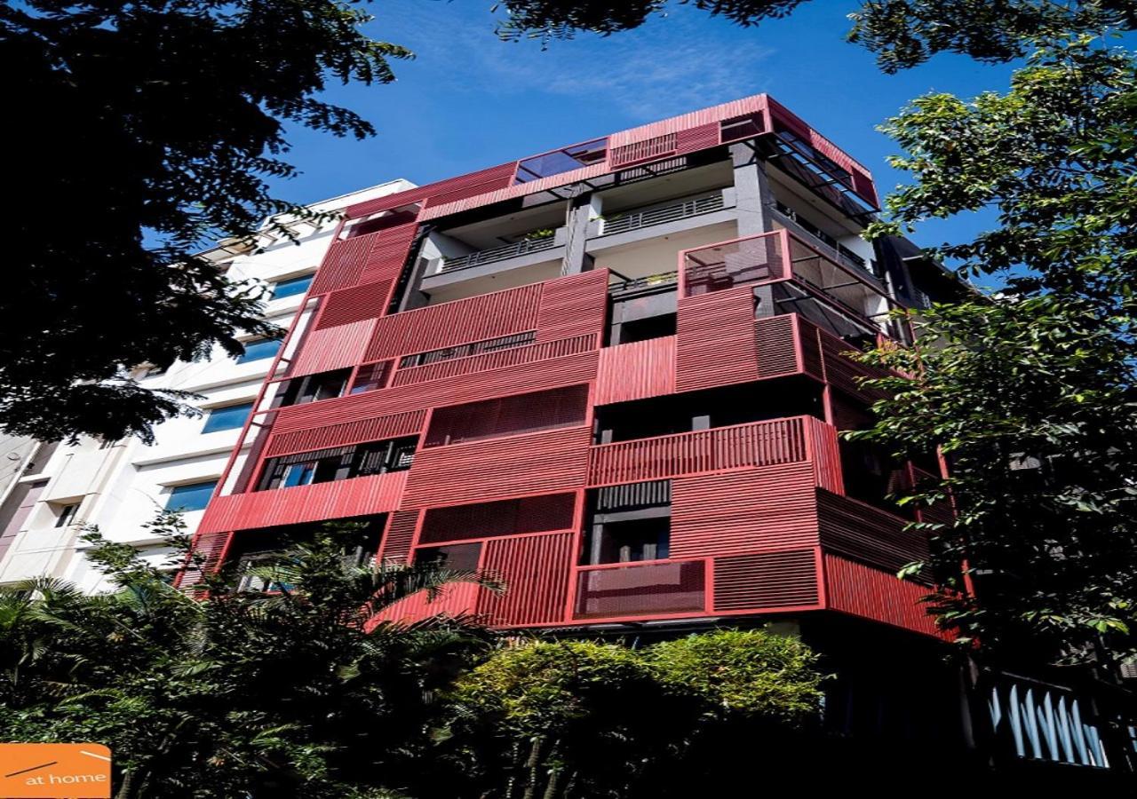 Hotel At Home Suites , Gachibowli, Hyderabad Bagian luar foto